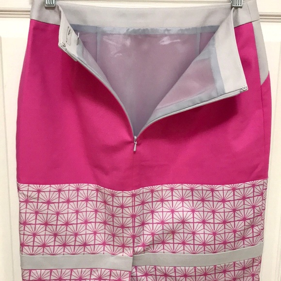 Halogen Pink Colorblock Pencil Skirt - Picture 12 of 15